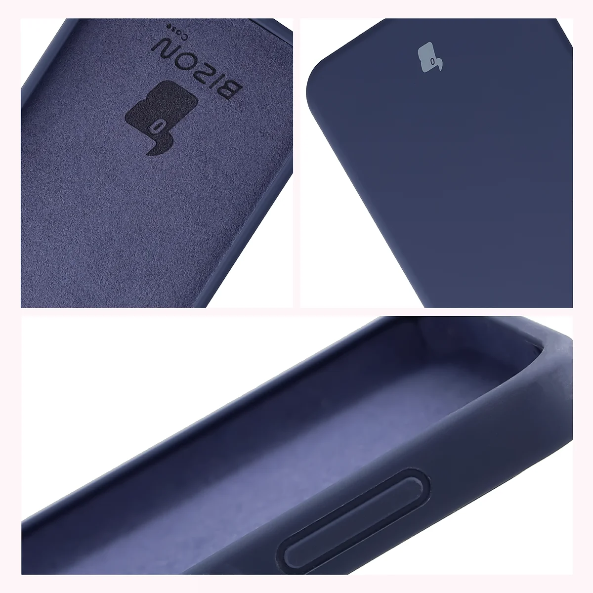 Silikon Handyhülle für Galaxy A27 5G, Bizon Soft Case, Dunkelblau