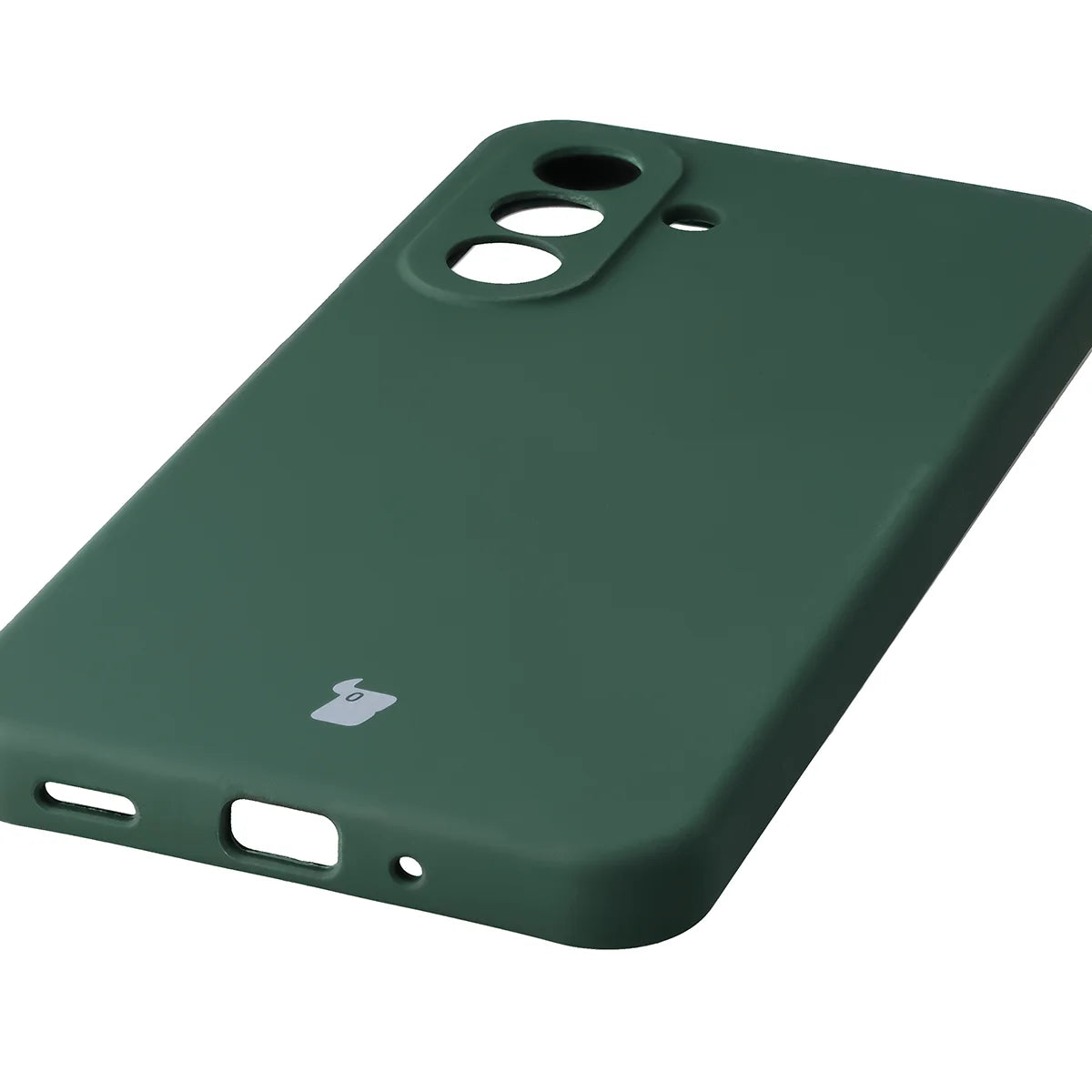 Silikon Handyhülle für Galaxy A27 5G, Bizon Soft Case, Dunkelgrün
