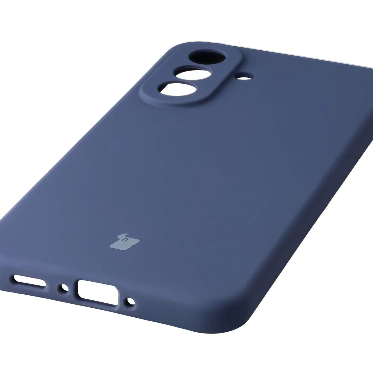 Silikon Handyhülle für Galaxy A37 5G, Bizon Soft Case, Dunkelblau