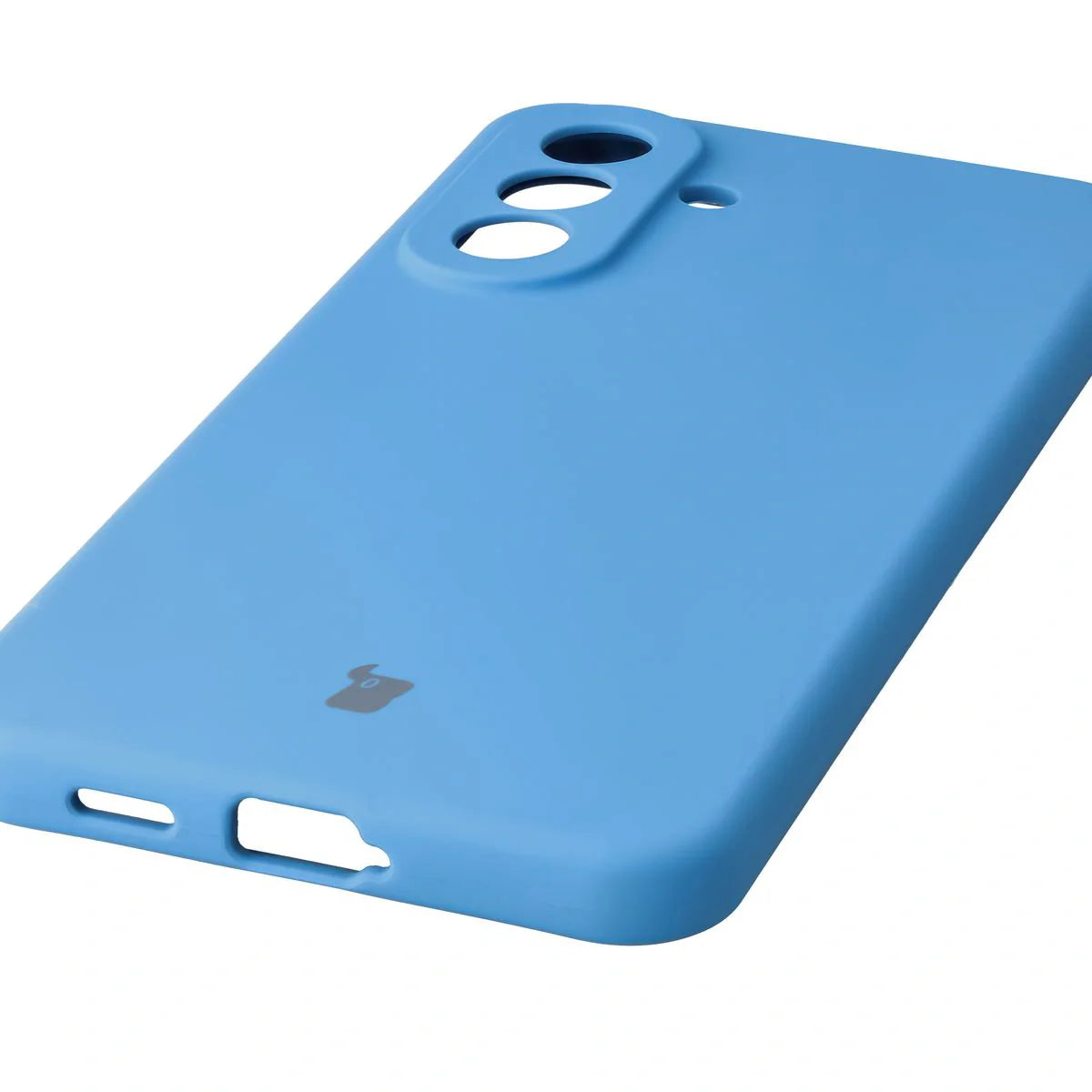 Silikon Handyhülle für Galaxy A57 5G, Bizon Soft Case, Blau