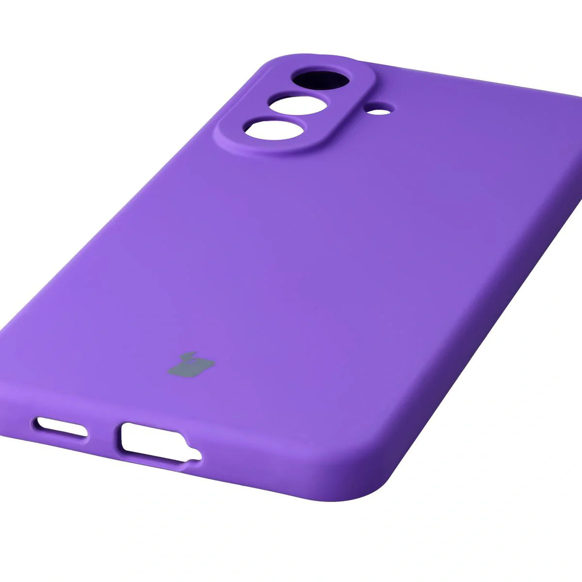 Silikon Handyhülle für Galaxy A57 5G, Bizon Soft Case, Violett