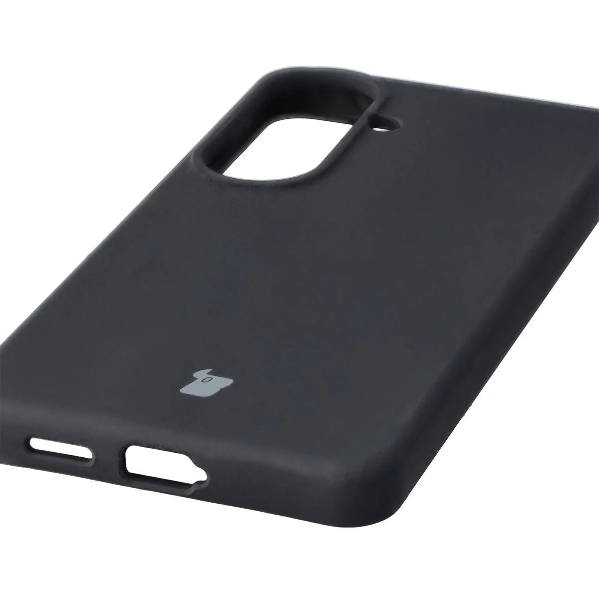 Silikon Handyhülle für Galaxy S26, Bizon Soft Case, Schwarz