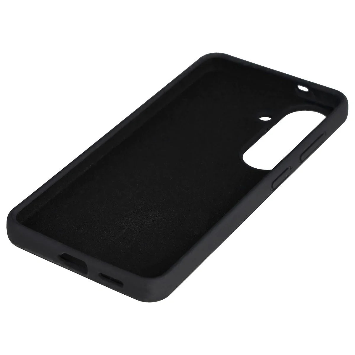 Silikon Handyhülle für Galaxy S26, Bizon Soft Case, Schwarz