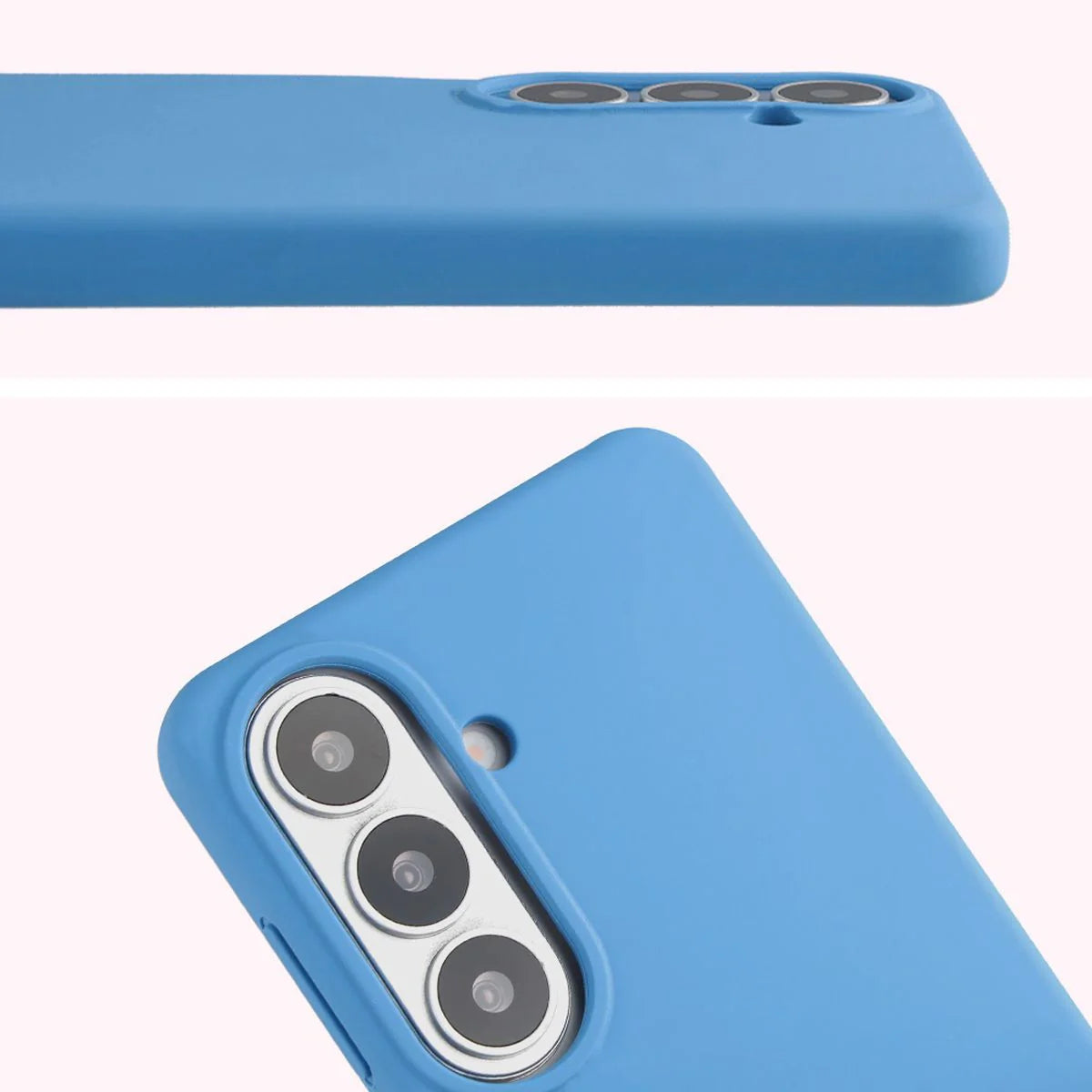 Silikon Handyhülle für Galaxy S26, Bizon Soft Case, Blau