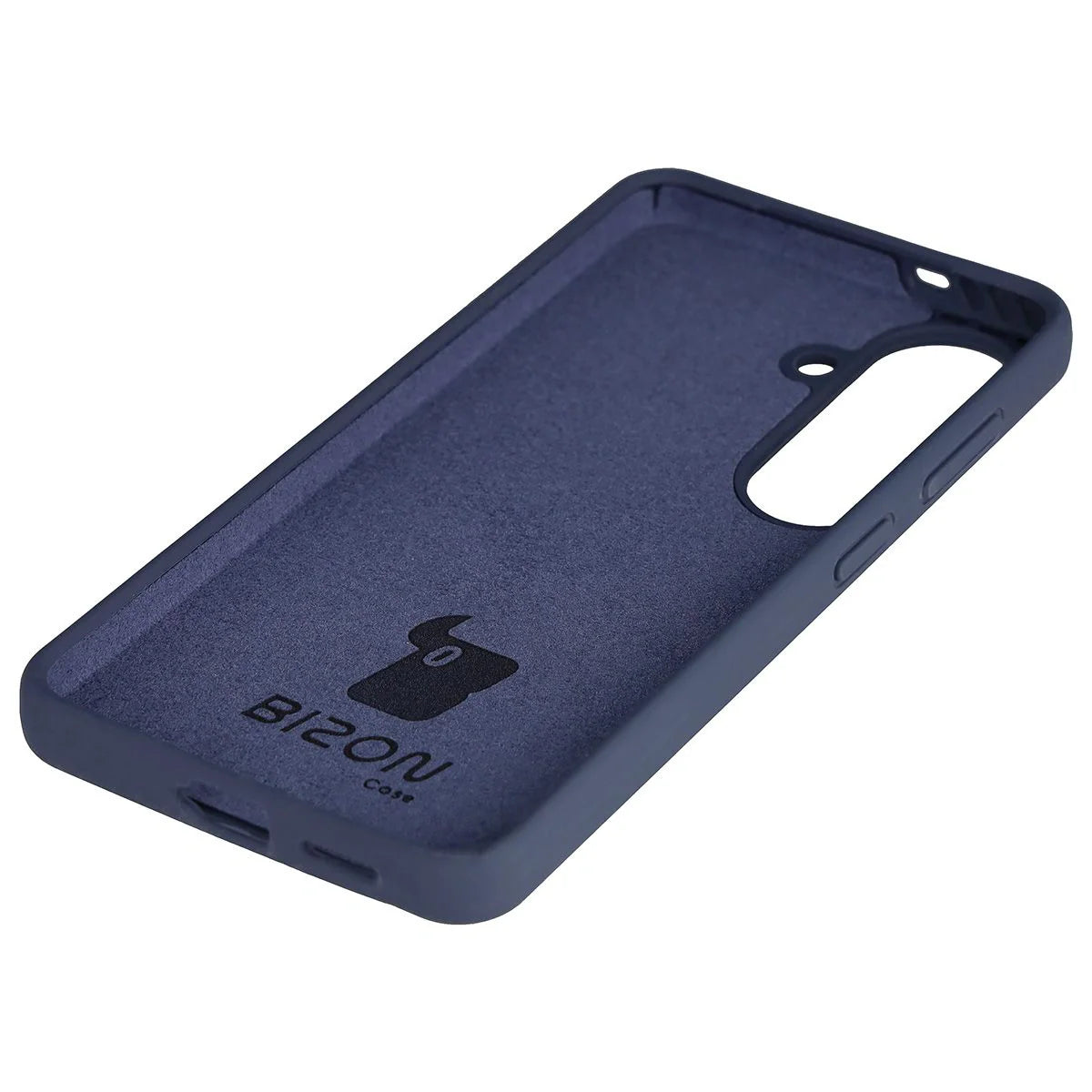 Silikon Handyhülle für Galaxy S26, Bizon Soft Case, Dunkelblau