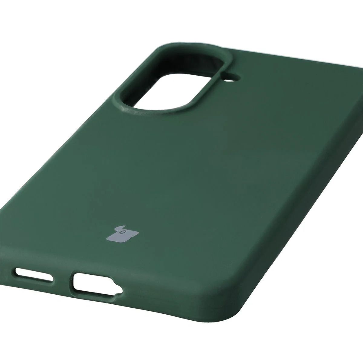 Silikon Handyhülle für Galaxy S26, Bizon Soft Case, Dunkelgrün
