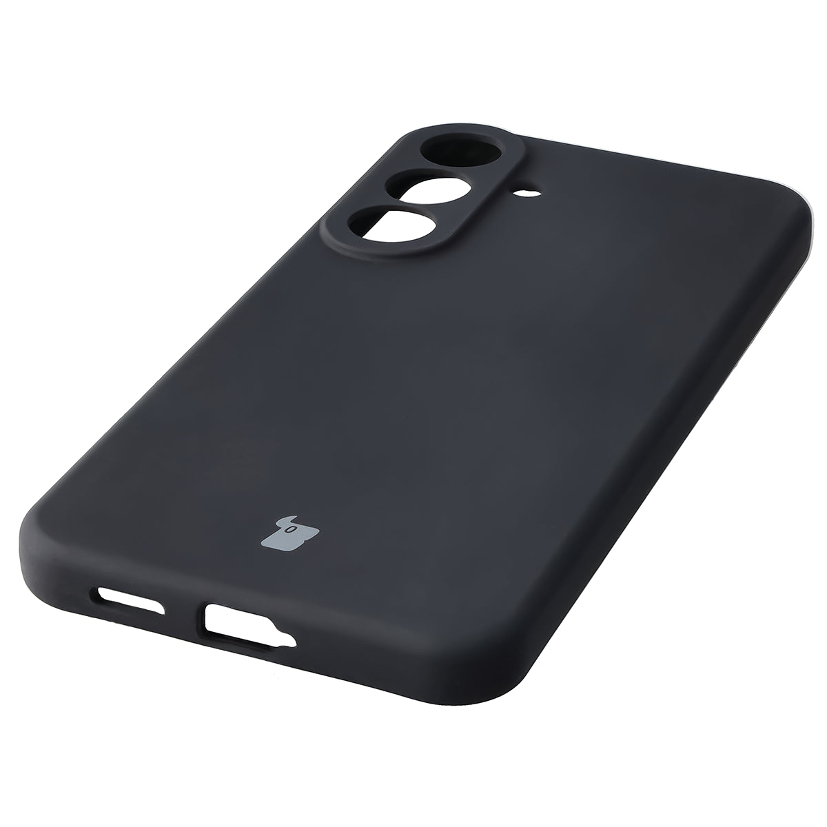 Silikon Handyhülle für Galaxy S26 FE, Bizon Soft Case, Schwarz (3/7)