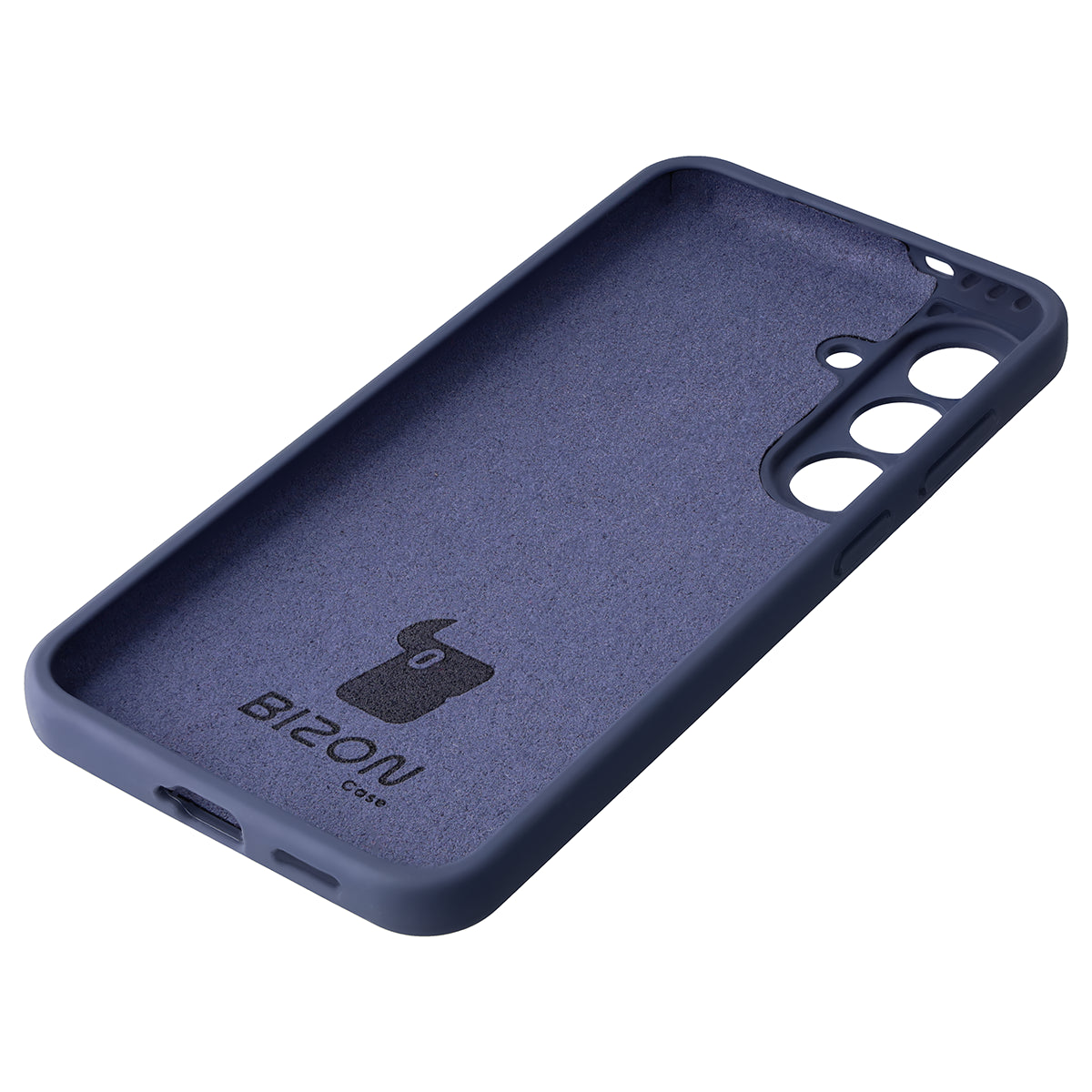 Silikon Handyhülle für Galaxy S26 FE, Bizon Soft Case, Dunkelblau (4/7)