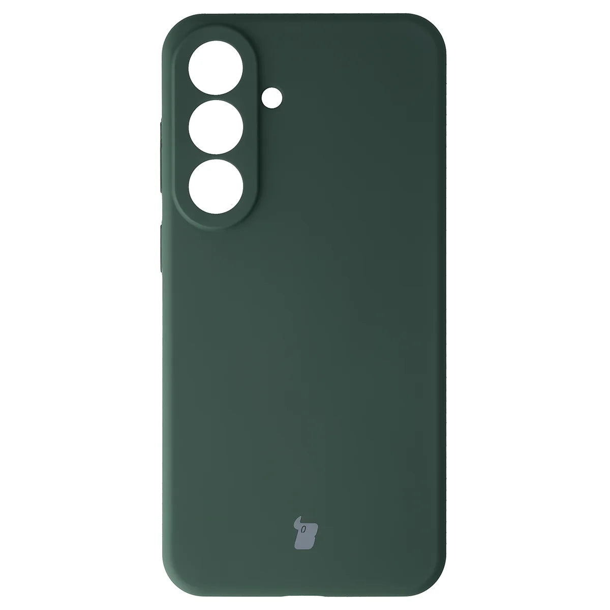 Silikon Handyhülle für Galaxy S26 FE, Bizon Soft Case, Dunkelgrün (2/7)