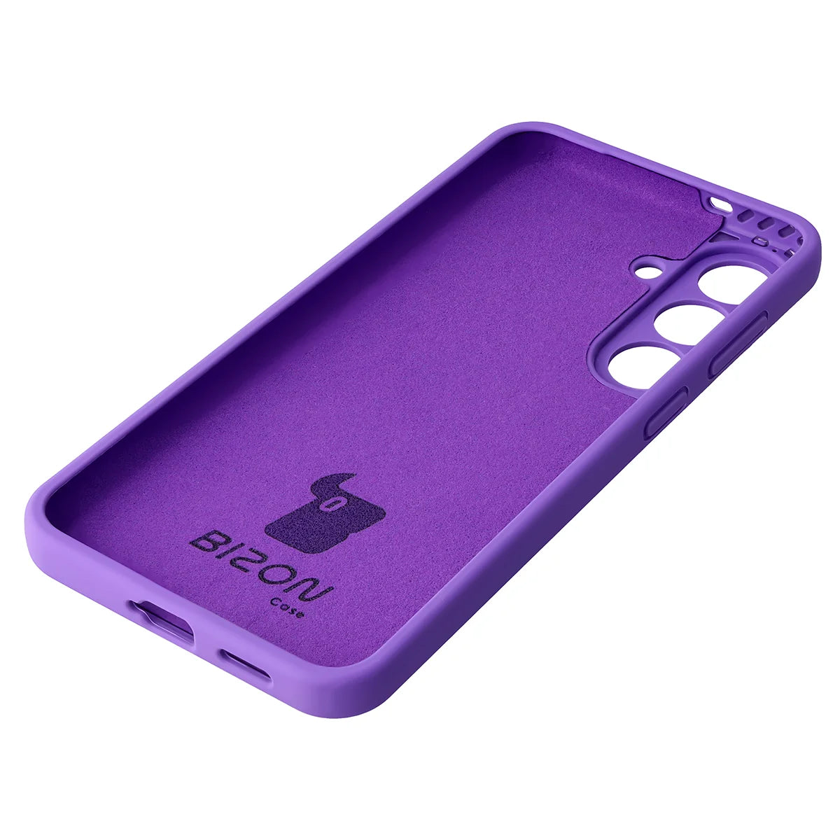 Silikon Handyhülle für Galaxy S26 FE, Bizon Soft Case, Violett (4/7)