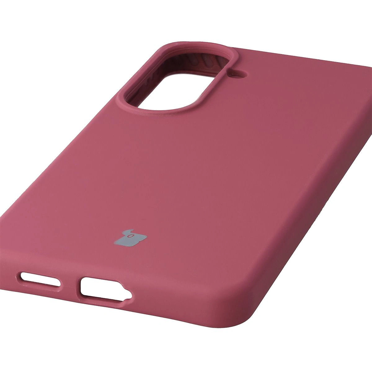Silikon Handyhülle für Galaxy S26, Bizon Soft Case, Pflaumenfarbe