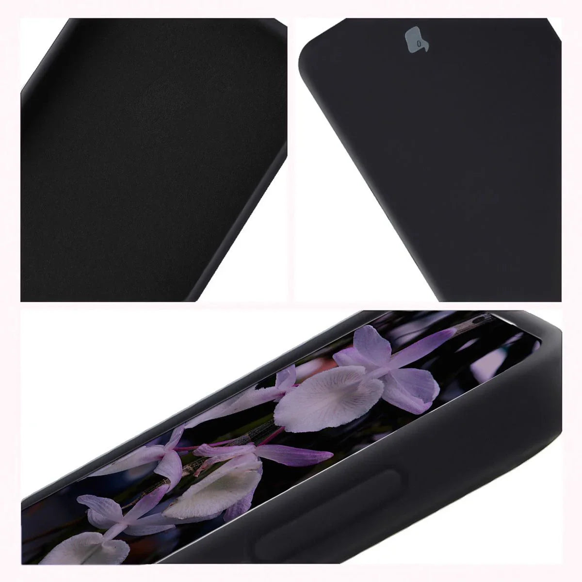 Silikon Handyhülle für Galaxy S26 Plus, Bizon Soft Case, Schwarz