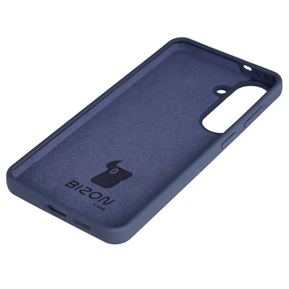 Silikon Handyhülle für Galaxy S26 Plus, Bizon Soft Case, Dunkelblau