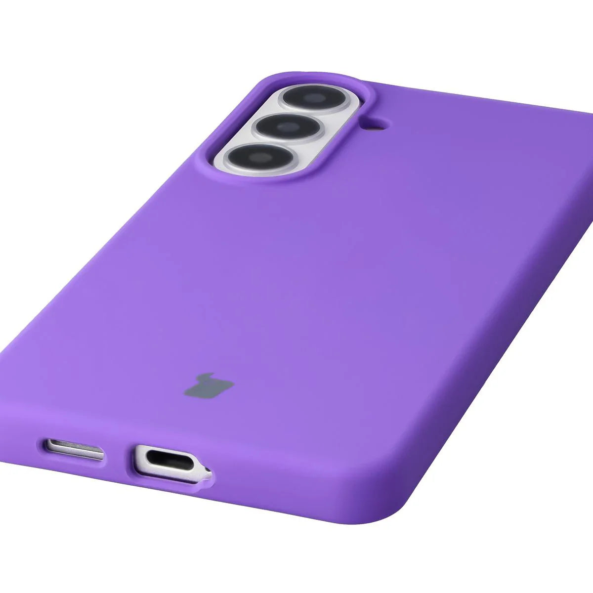 Silikon Handyhülle für Galaxy S26 Plus, Bizon Soft Case, Violett