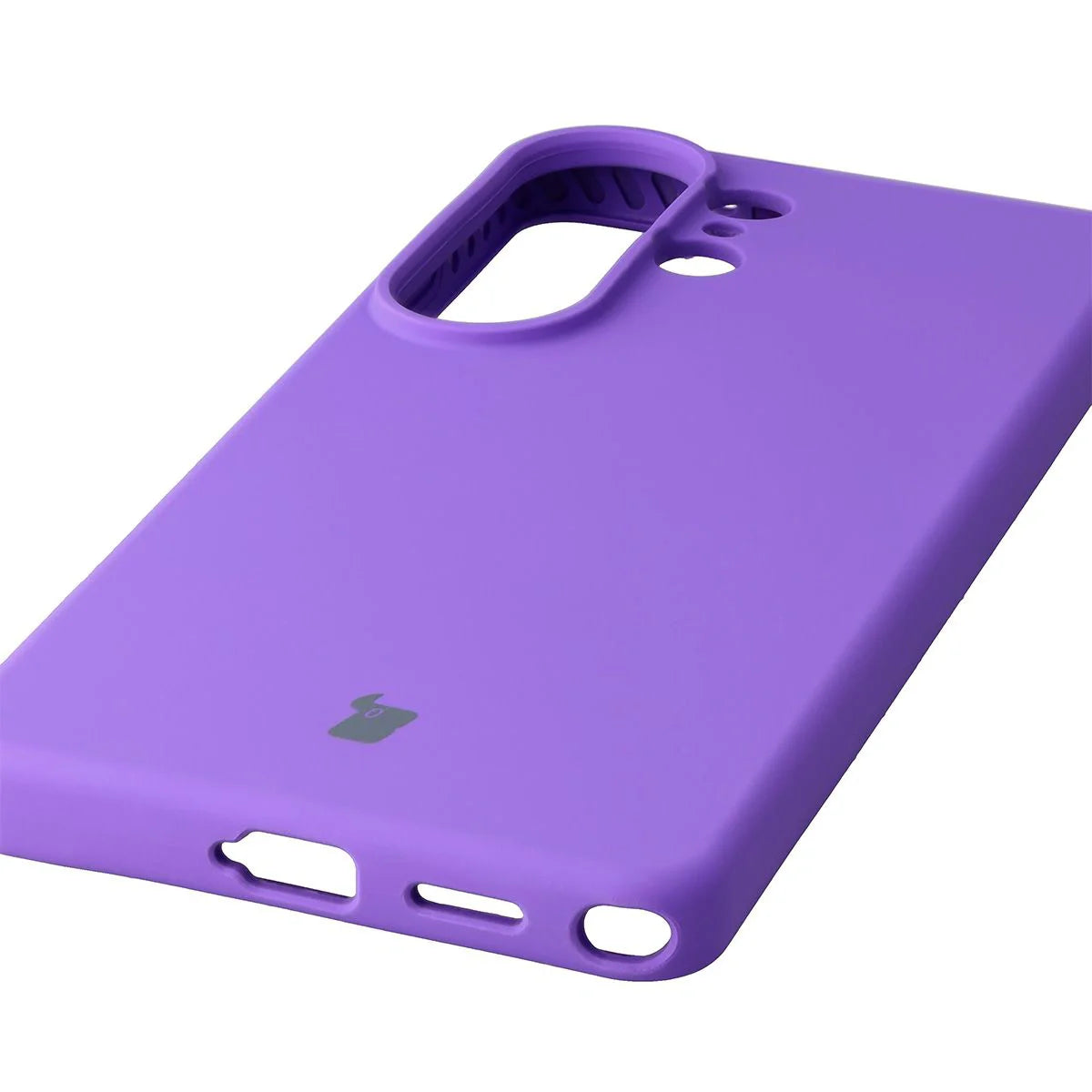 Silikon Handyhülle für Galaxy S26 Ultra, Bizon Soft Case, Violett