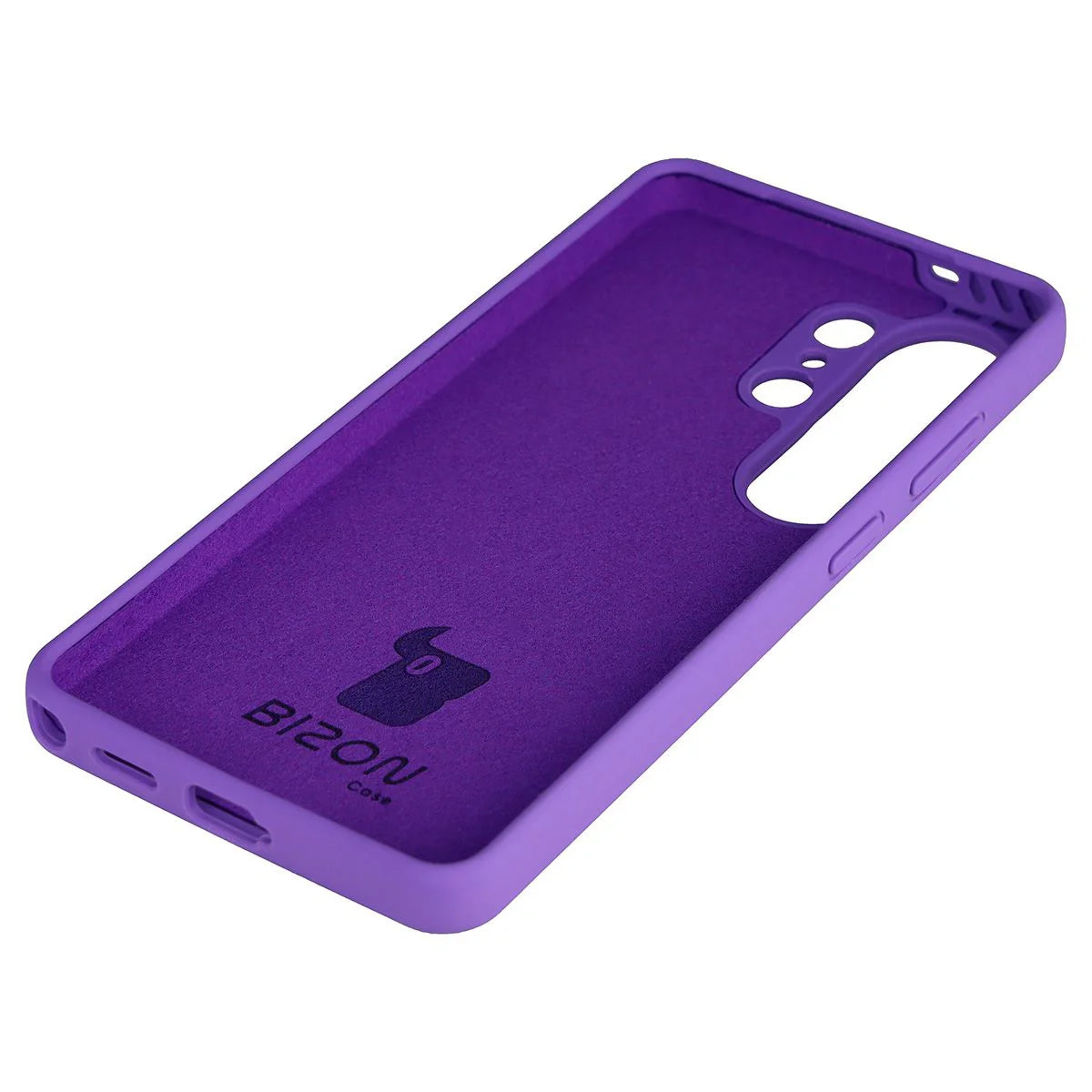 Silikon Handyhülle für Galaxy S26 Ultra, Bizon Soft Case, Violett