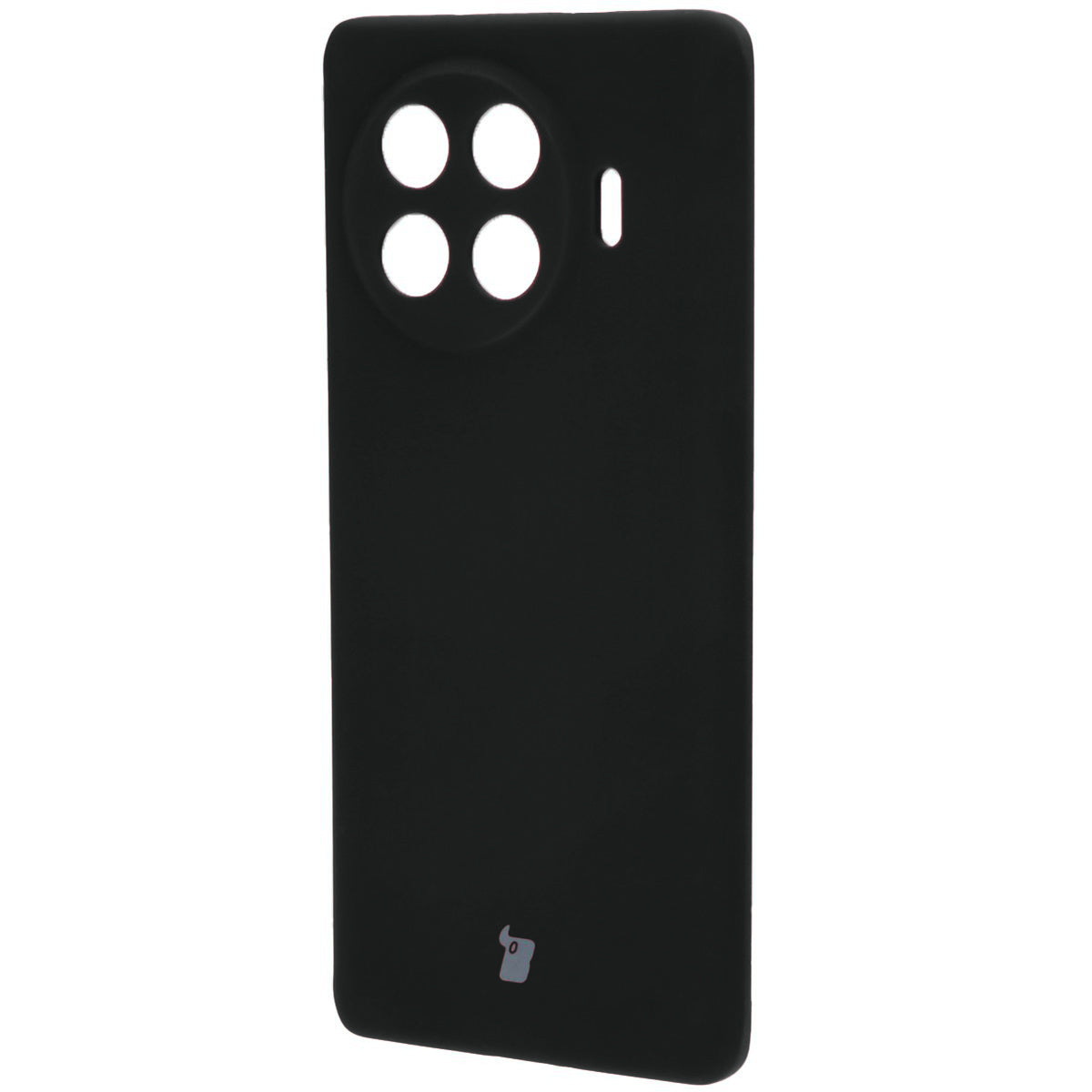 Silikon Handyhülle für Tecno Spark 20 Pro+, Bizon Soft Case, Schwarz