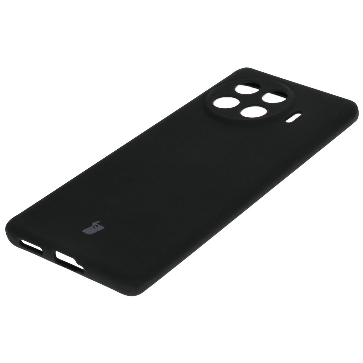 Silikon Handyhülle für Tecno Spark 20 Pro+, Bizon Soft Case, Schwarz