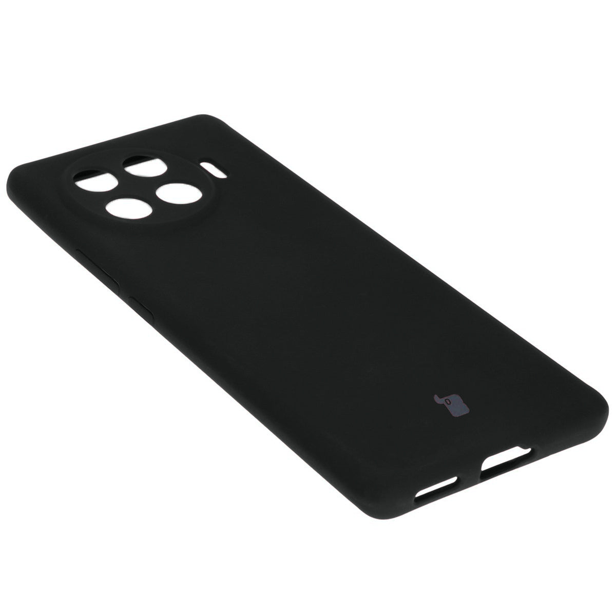Silikon Handyhülle für Tecno Spark 20 Pro+, Bizon Soft Case, Schwarz
