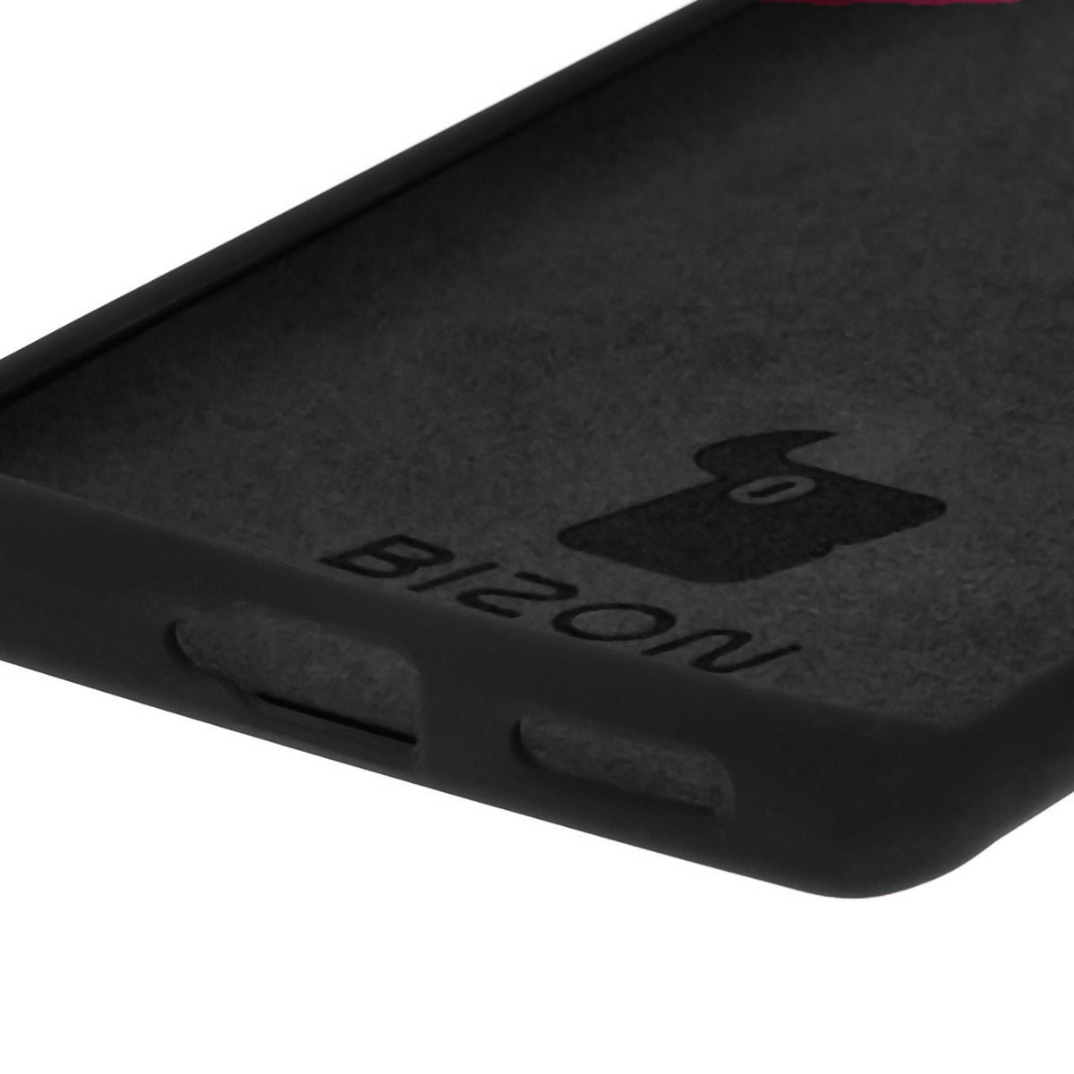 Silikon Handyhülle für Tecno Spark 20 Pro+, Bizon Soft Case, Schwarz
