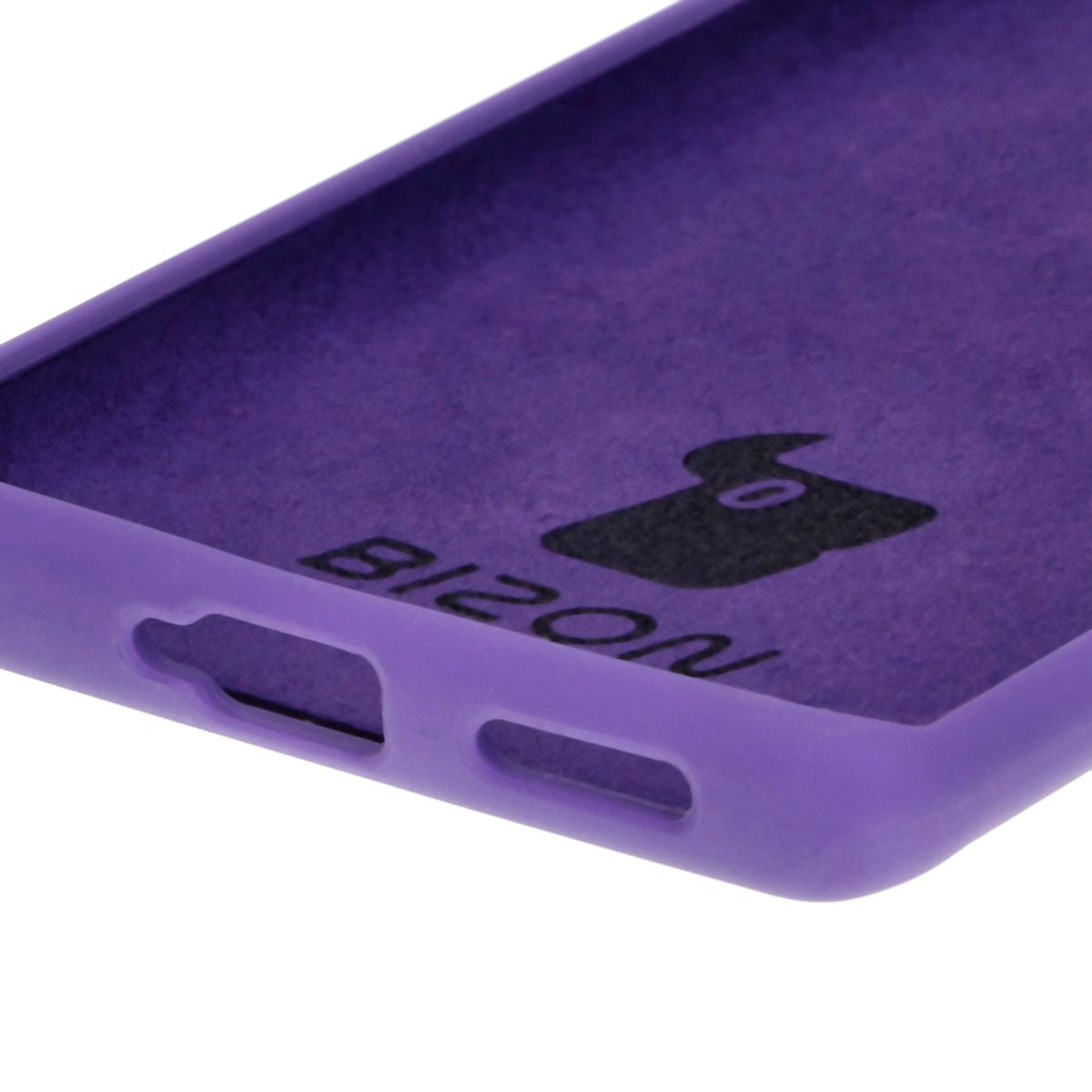 Silikon Handyhülle für Tecno Spark 20 Pro+, Bizon Soft Case, Violett