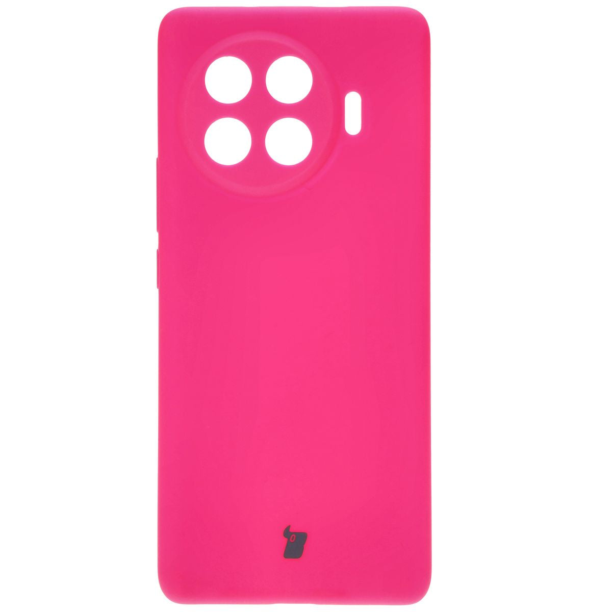 Silikon Handyhülle für Tecno Spark 20 Pro+, Bizon Soft Case, Neon-Pink