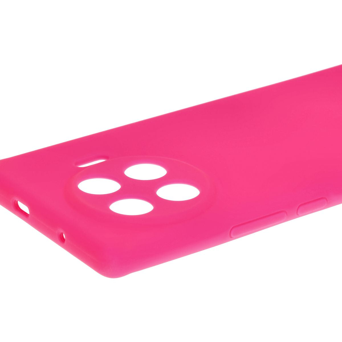 Silikon Handyhülle für Tecno Spark 20 Pro+, Bizon Soft Case, Neon-Pink
