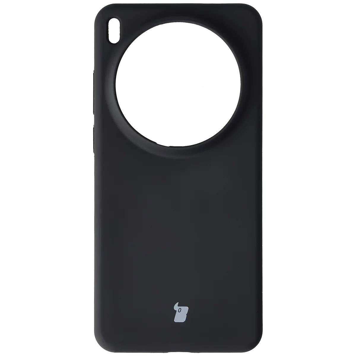 Silikon Handyhülle für Vivo X300 Ultra, Bizon Soft Case, Schwarz