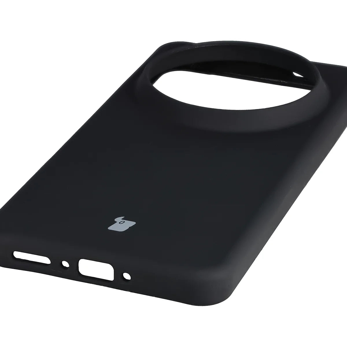 Silikon Handyhülle für Vivo X300 Ultra, Bizon Soft Case, Schwarz