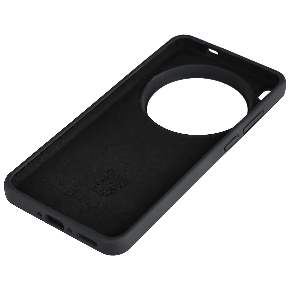 Silikon Handyhülle für Vivo X300 Ultra, Bizon Soft Case, Schwarz