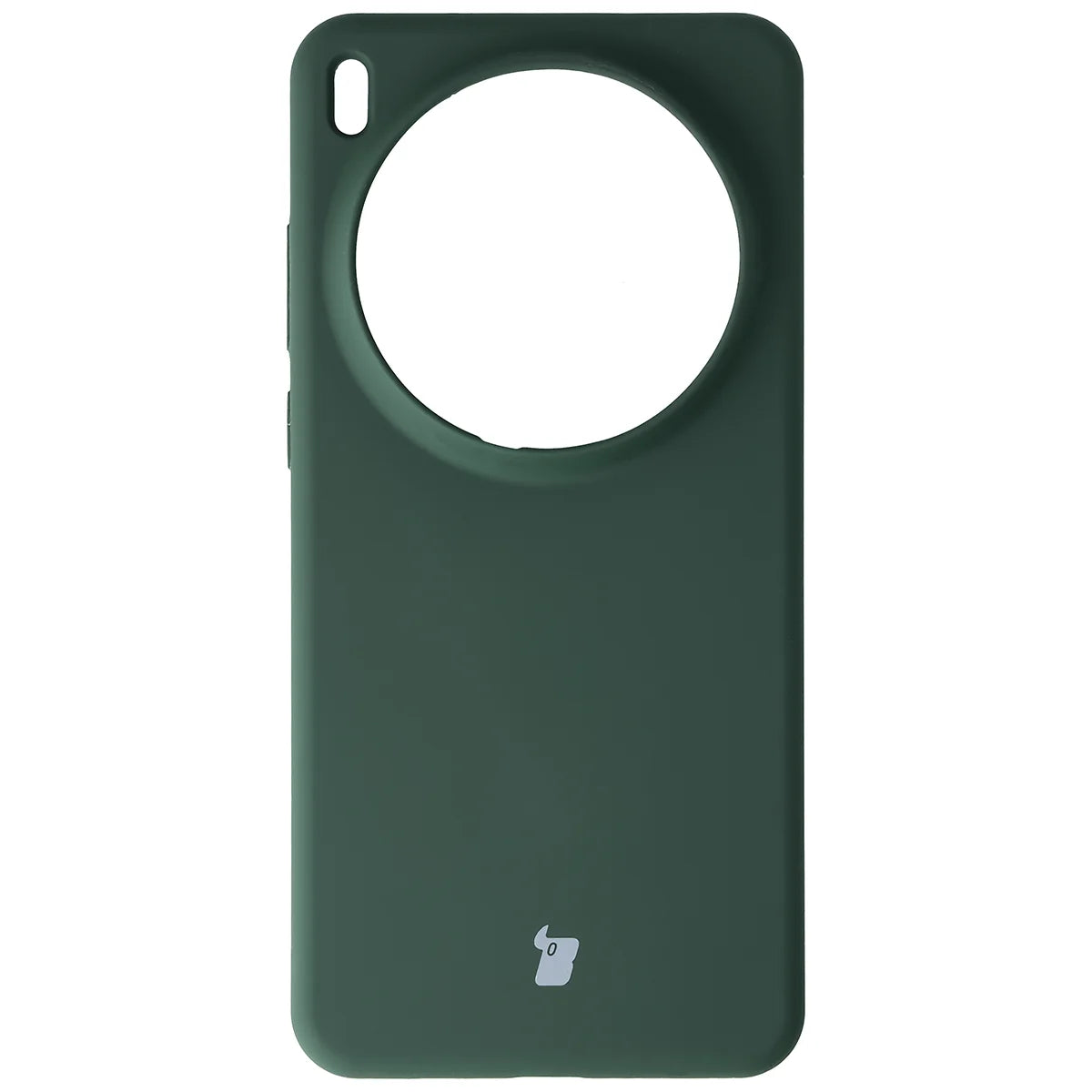 Silikon Handyhülle für Vivo X300 Ultra, Bizon Soft Case, Dunkelgrün
