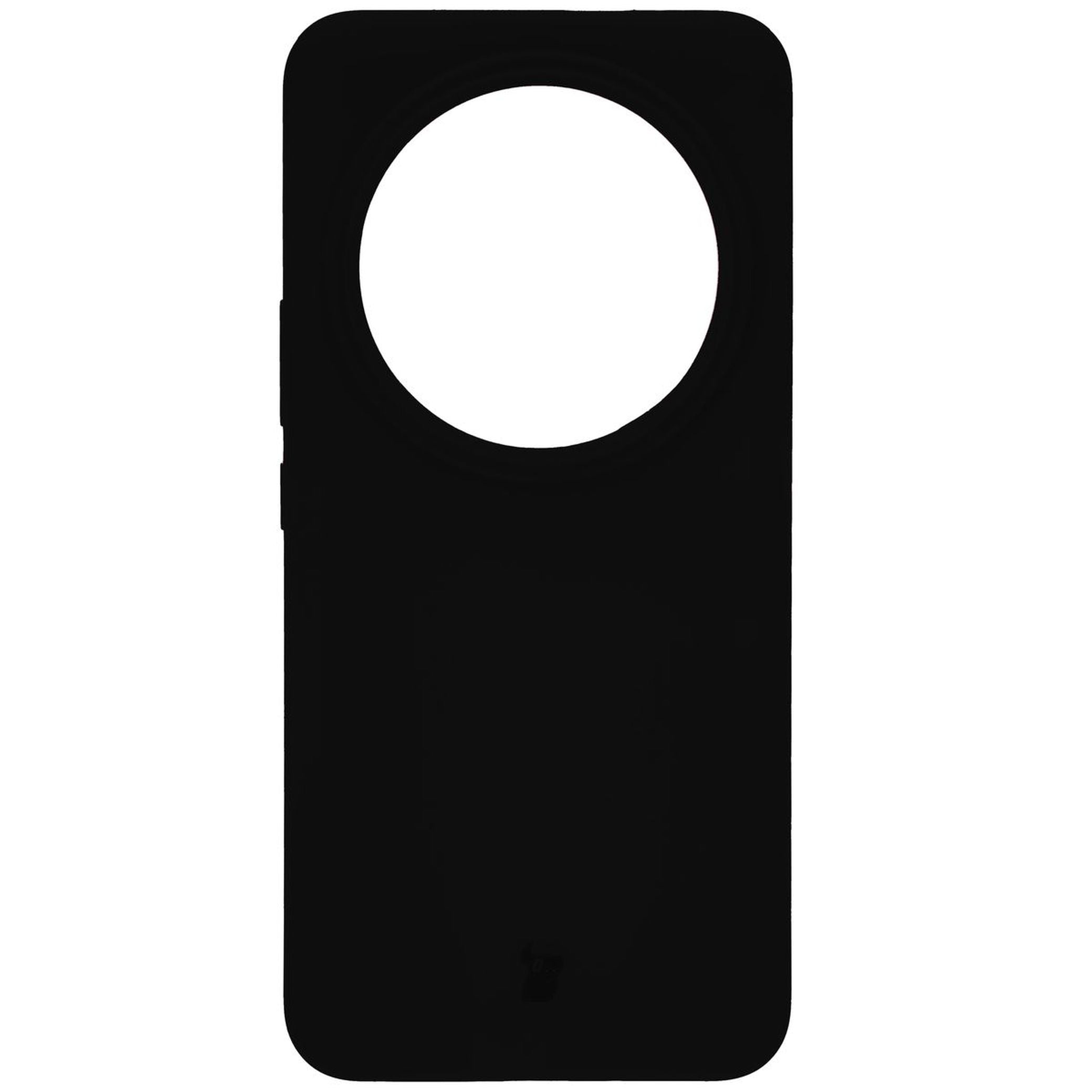Silikon Handyhülle für Xiaomi 14 Ultra, Bizon Soft Case, Schwarz