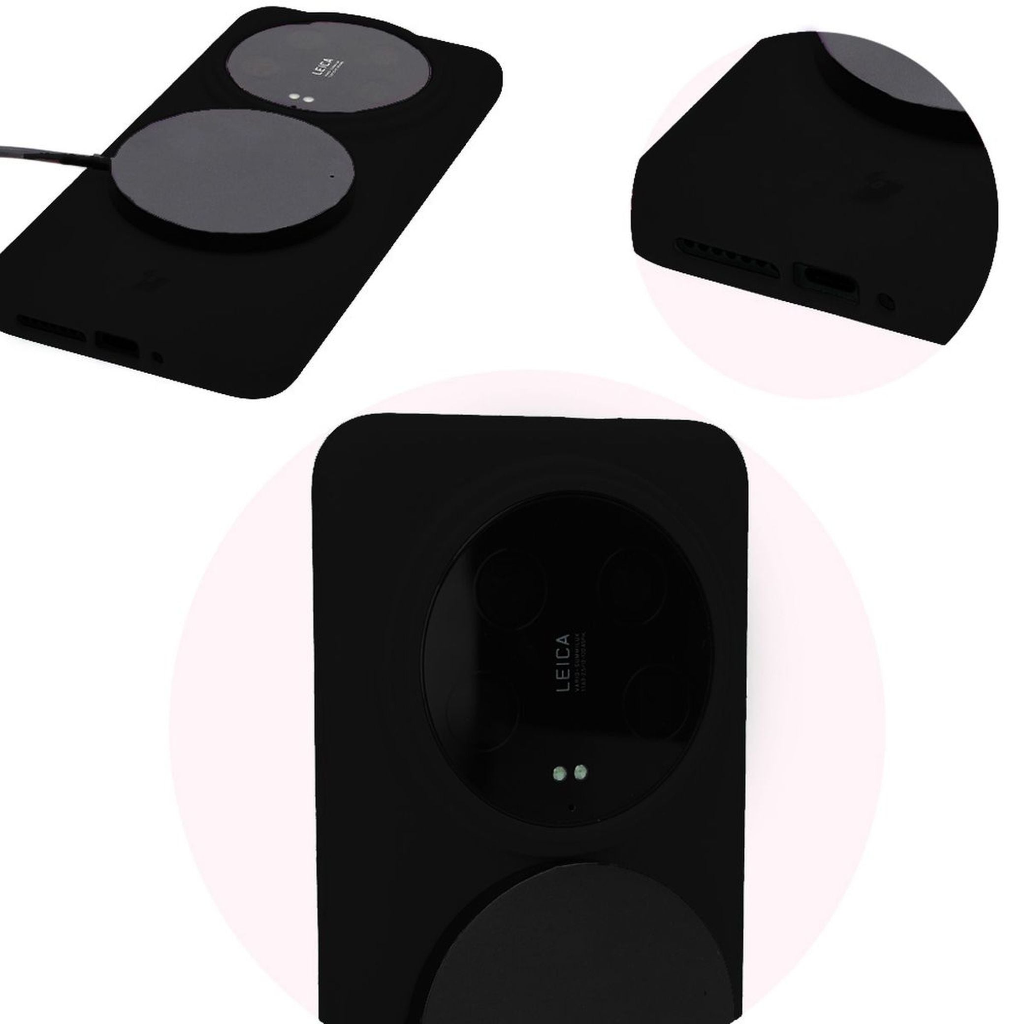 Silikon Handyhülle für Xiaomi 14 Ultra, Bizon Soft Case, Schwarz
