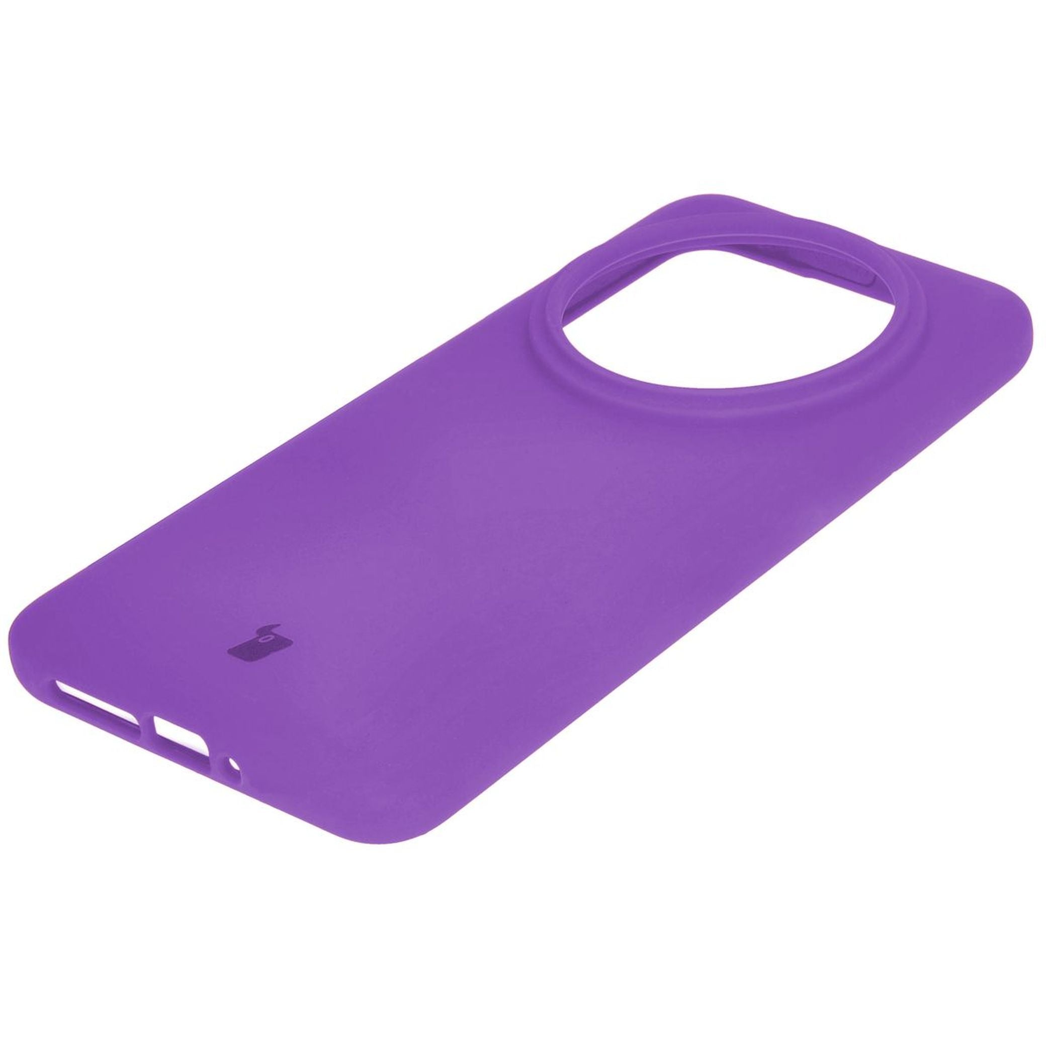 Silikon Handyhülle für Xiaomi 14 Ultra, Bizon Soft Case, Violett