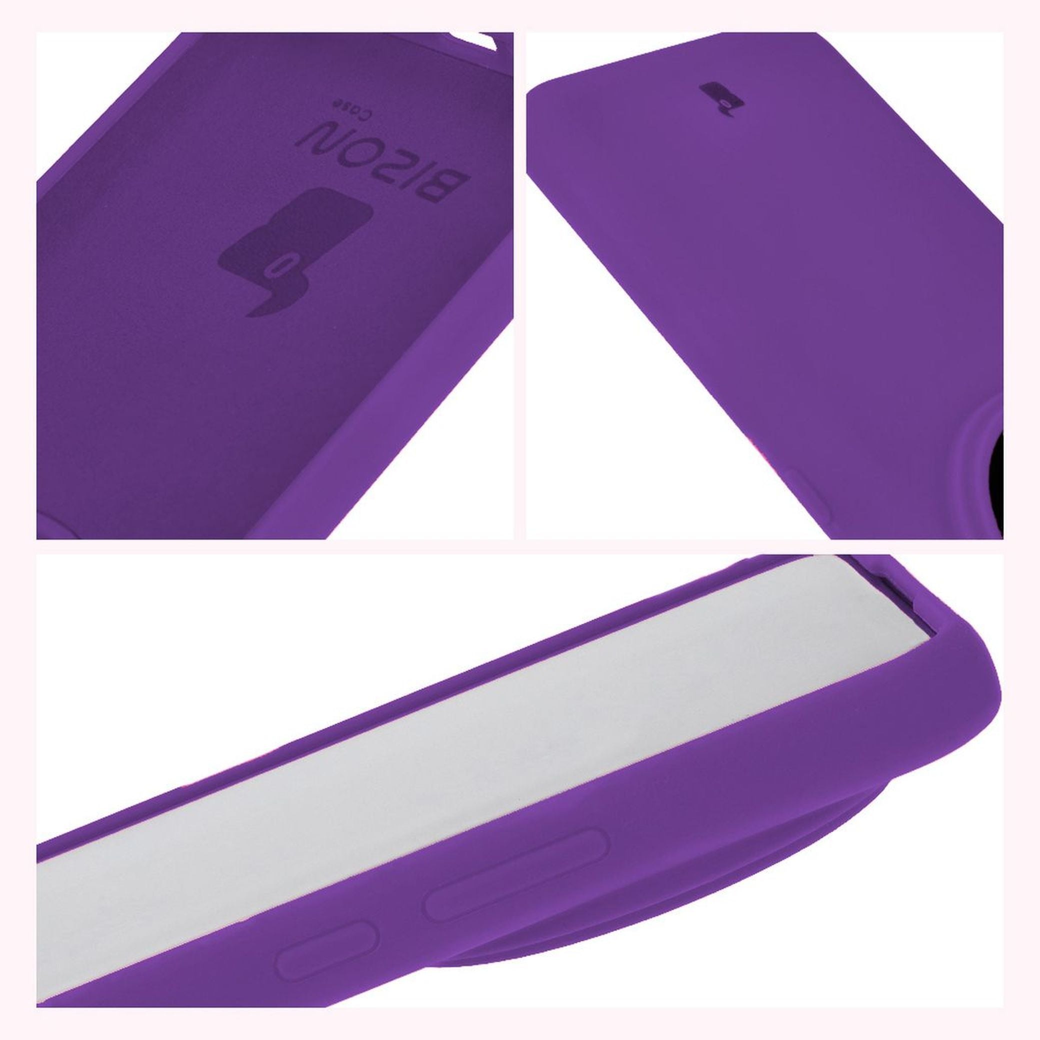 Silikon Handyhülle für Xiaomi 14 Ultra, Bizon Soft Case, Violett