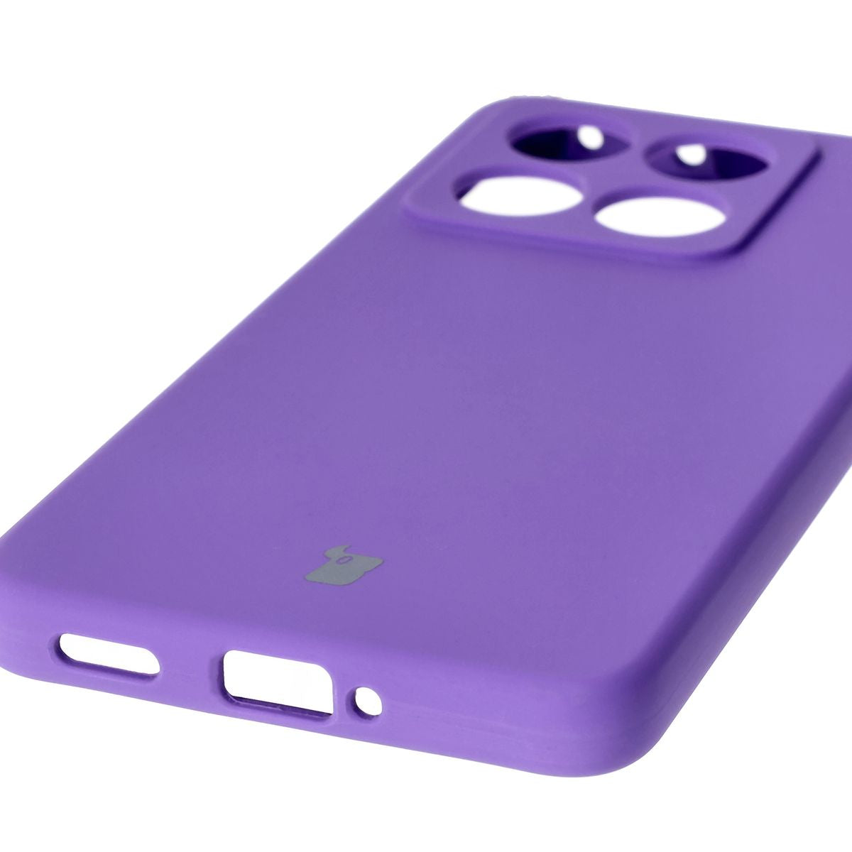 Silikon Handyhülle für Xiaomi Redmi 14C 4G / Poco C75, Bizon Soft Case, Violett