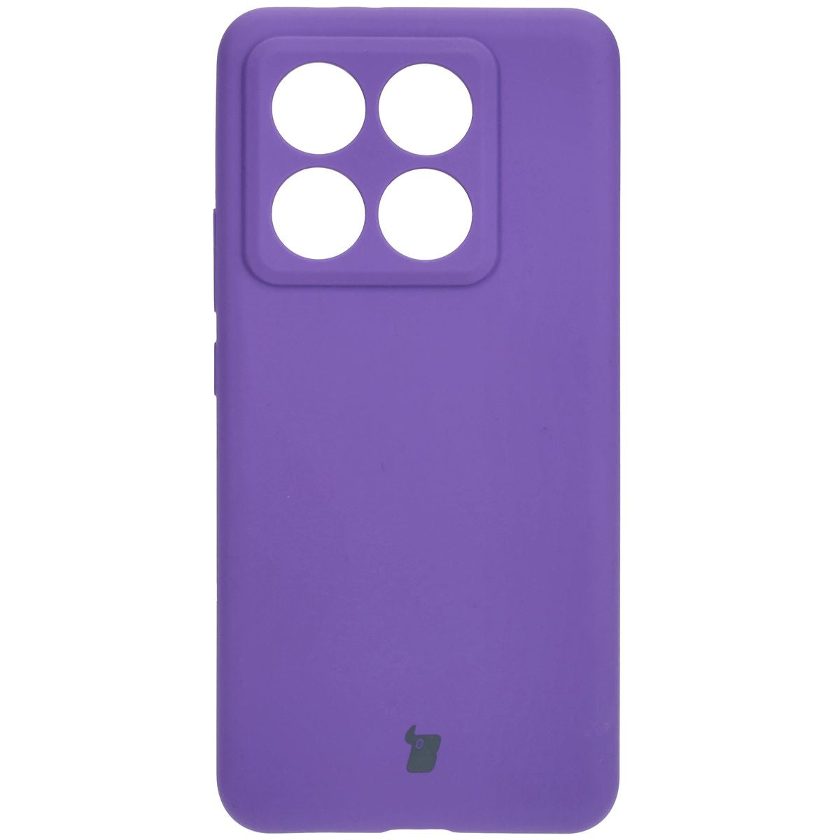 Silikon Handyhülle für Xiaomi 14T Pro, Bizon Soft Case, Violett