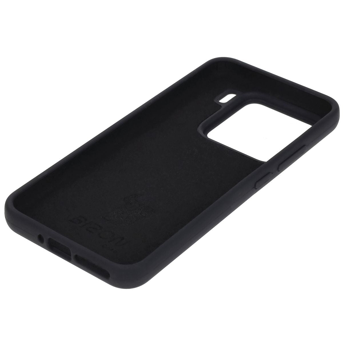 Silikon Handyhülle für Xiaomi 15, Bizon Soft Case, Schwarz