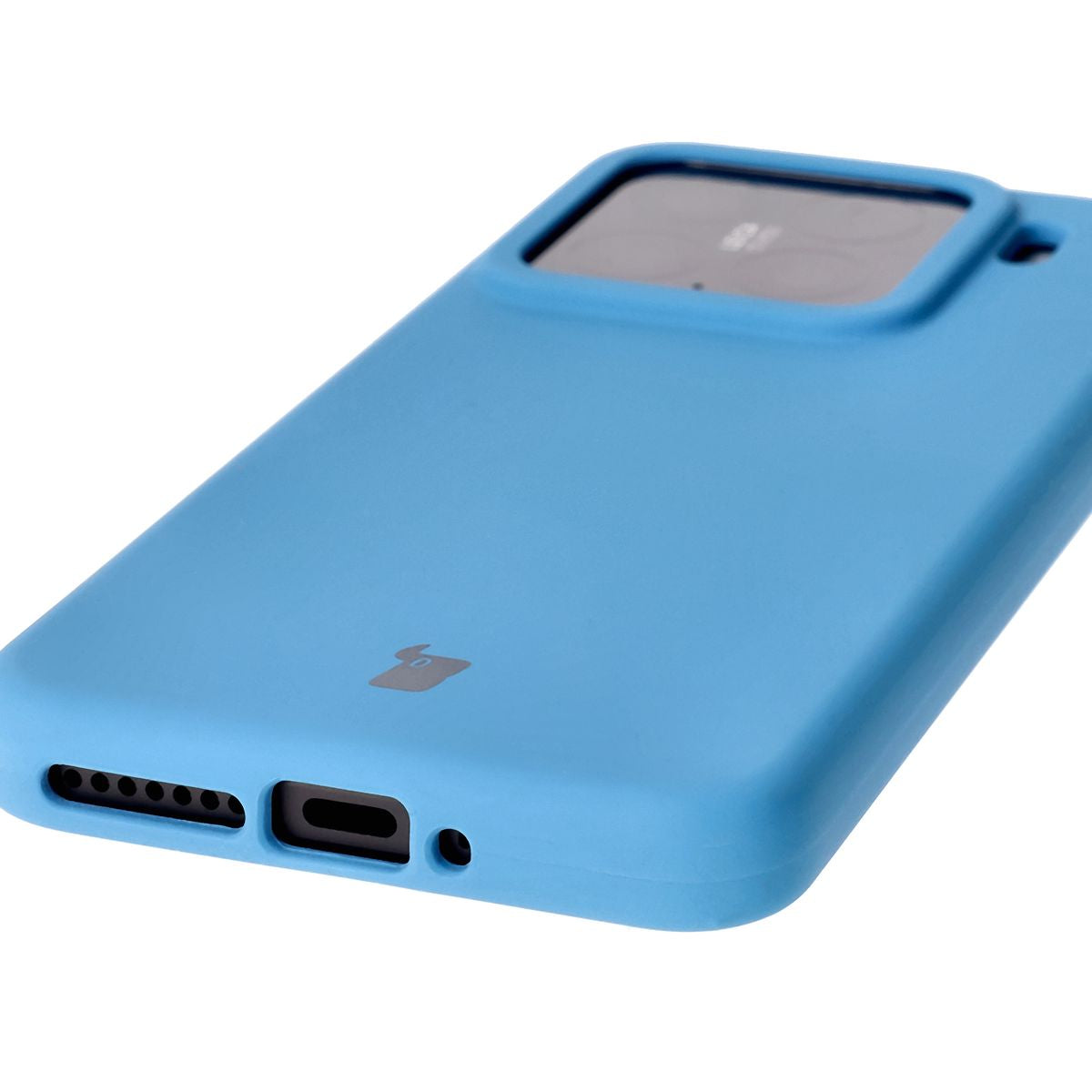 Silikon Handyhülle für Xiaomi 15, Bizon Soft Case, Blau