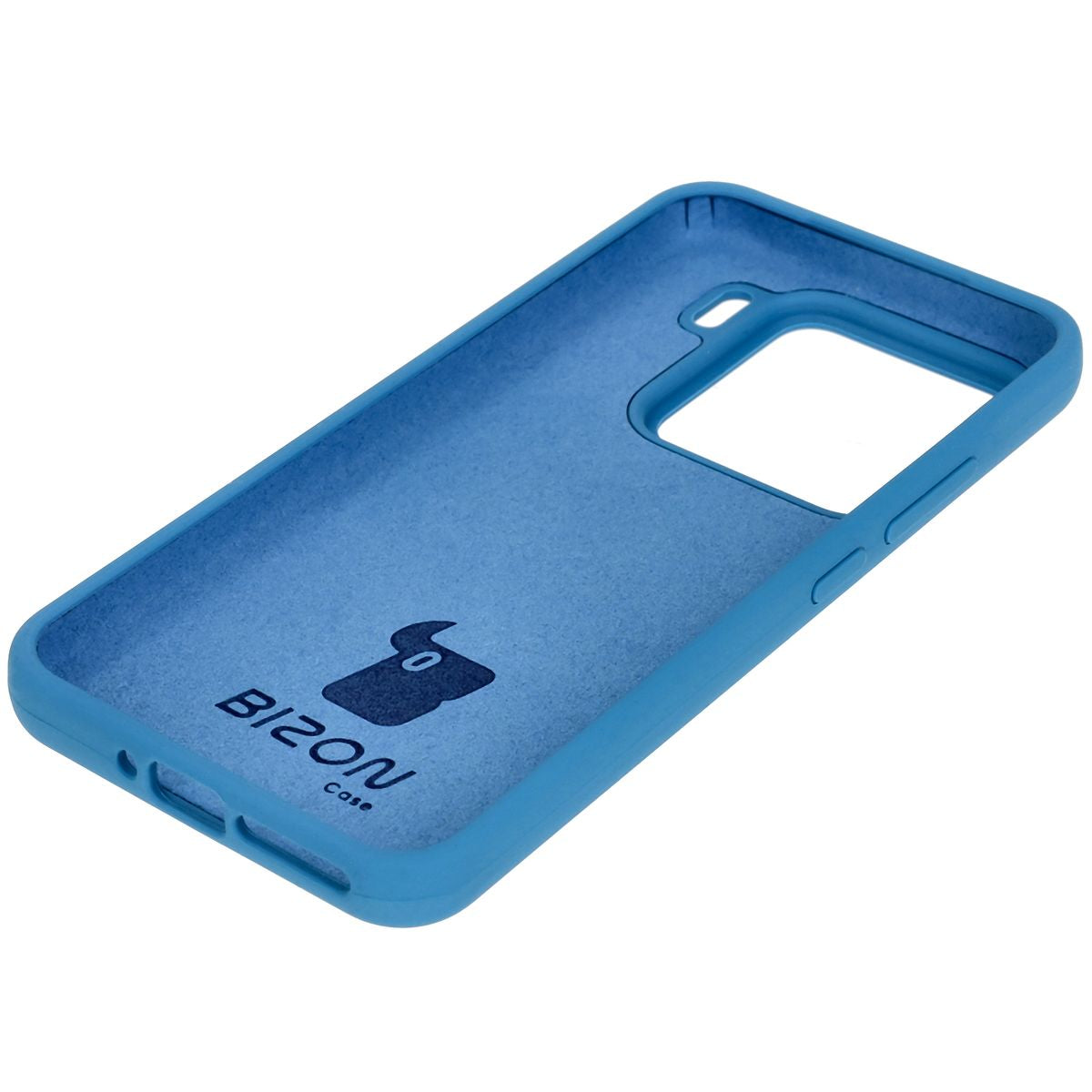 Silikon Handyhülle für Xiaomi 15, Bizon Soft Case, Blau