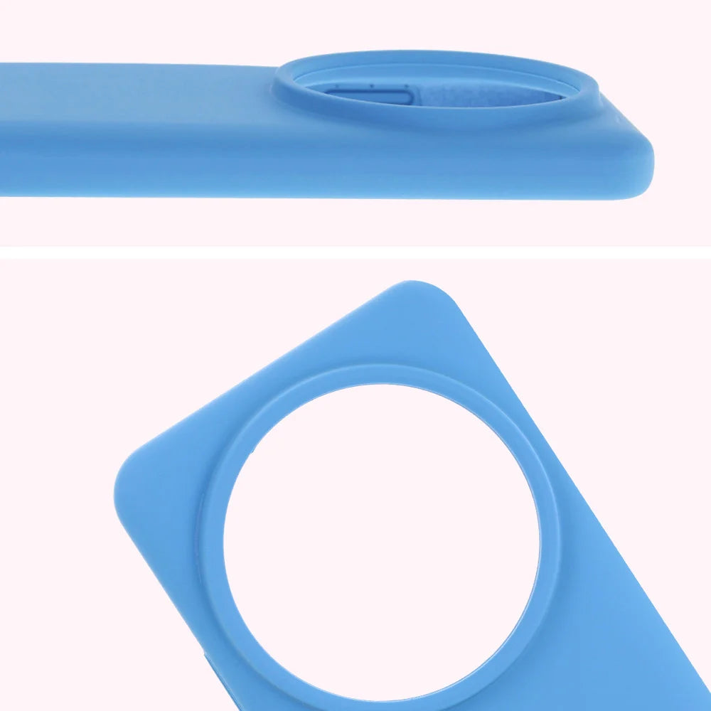 Silikon Handyhülle für Xiaomi 15 Ultra, Bizon Soft Case, Blau
