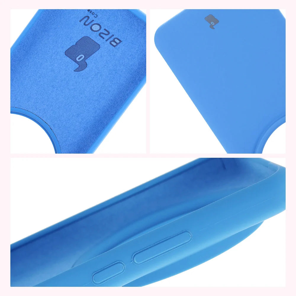 Silikon Handyhülle für Xiaomi 15 Ultra, Bizon Soft Case, Blau