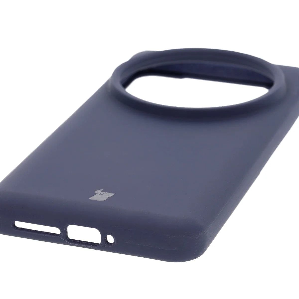 Silikon Handyhülle für Xiaomi 15 Ultra, Bizon Soft Case, Dunkelblau