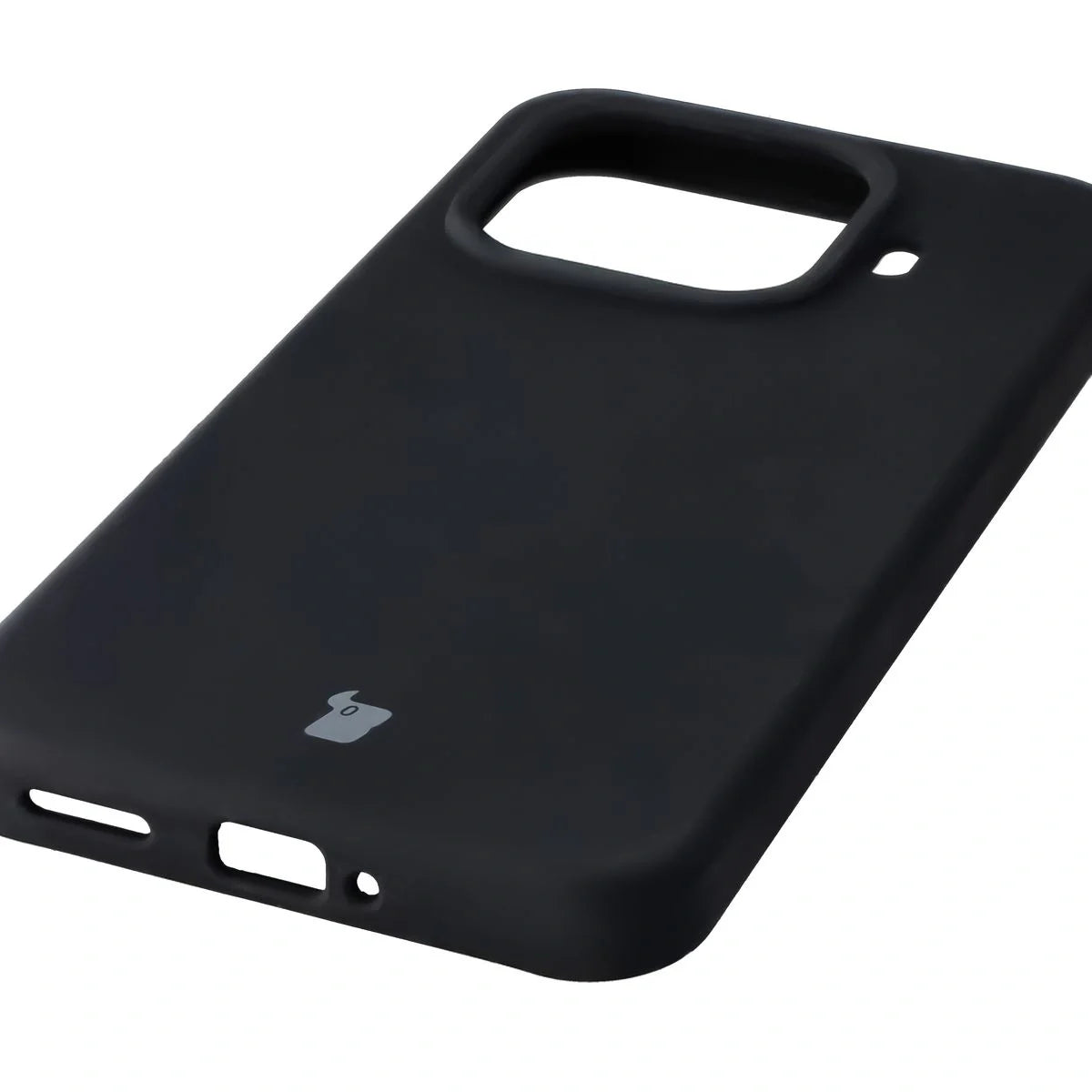 Silikon Handyhülle für Xiaomi 15T Pro, Bizon Soft Case, Schwarz