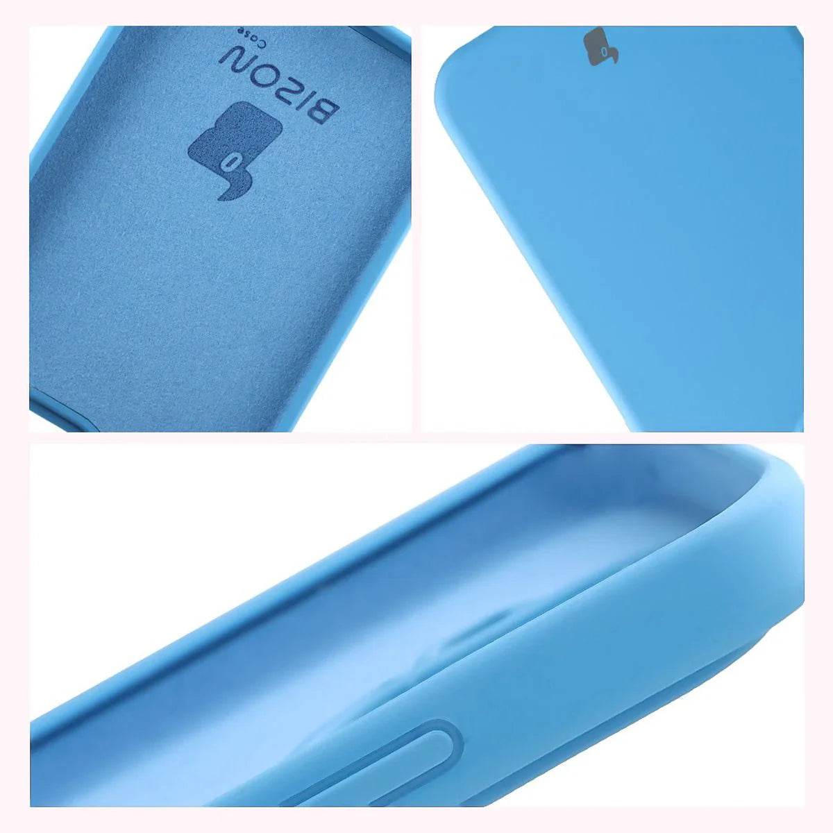 Silikon Handyhülle für Xiaomi 15T Pro, Bizon Soft Case, Blau