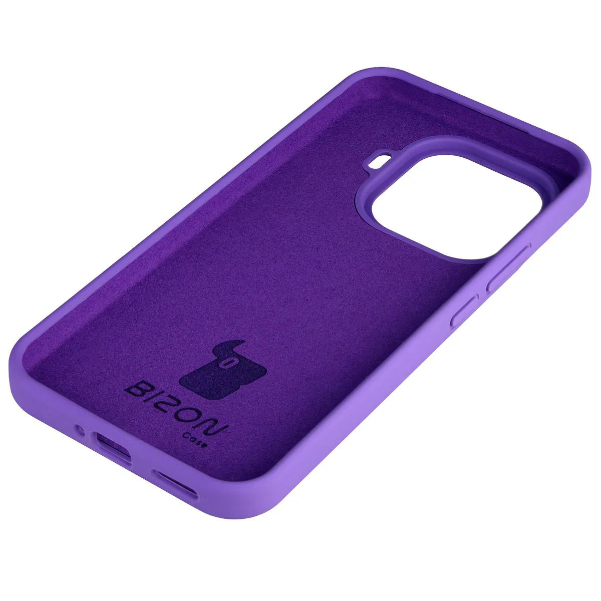 Silikon Handyhülle für Xiaomi 15T Pro, Bizon Soft Case, Violett