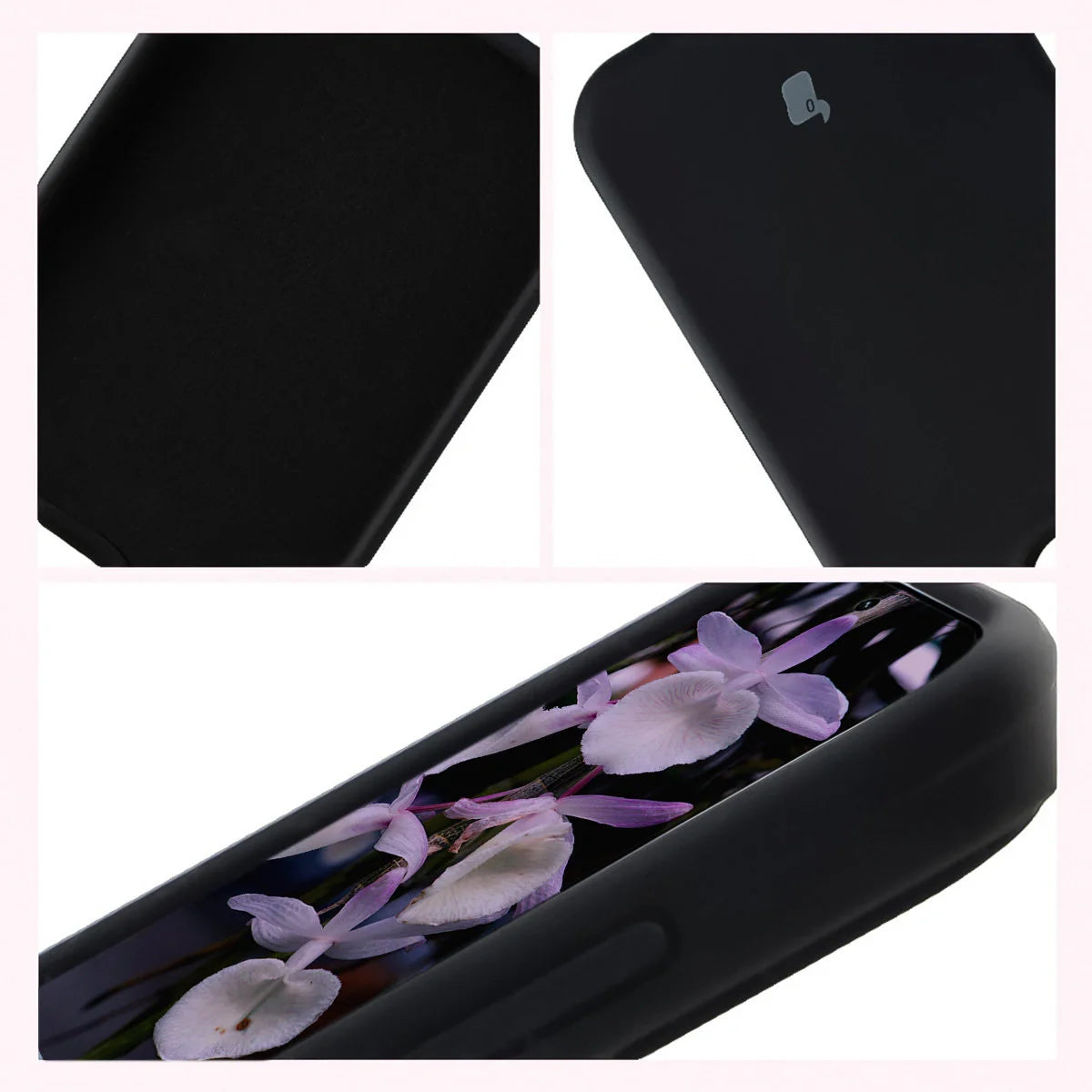 Silikon Handyhülle für Xiaomi 17, Bizon Soft Case, Schwarz