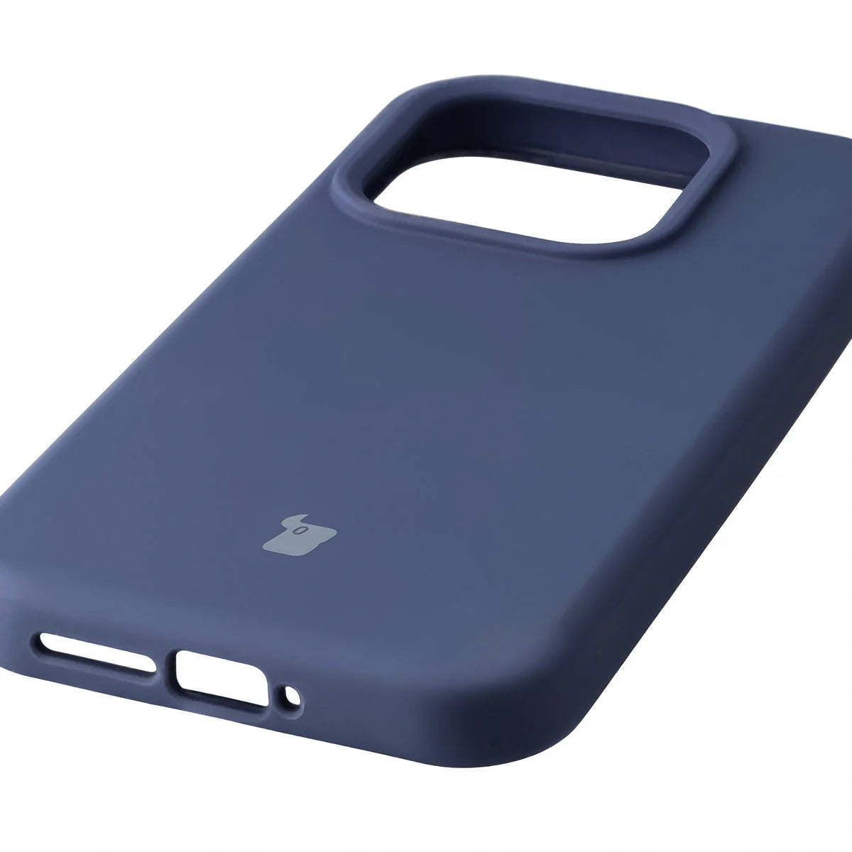 Silikon Handyhülle für Xiaomi 17, Bizon Soft Case, Dunkelblau
