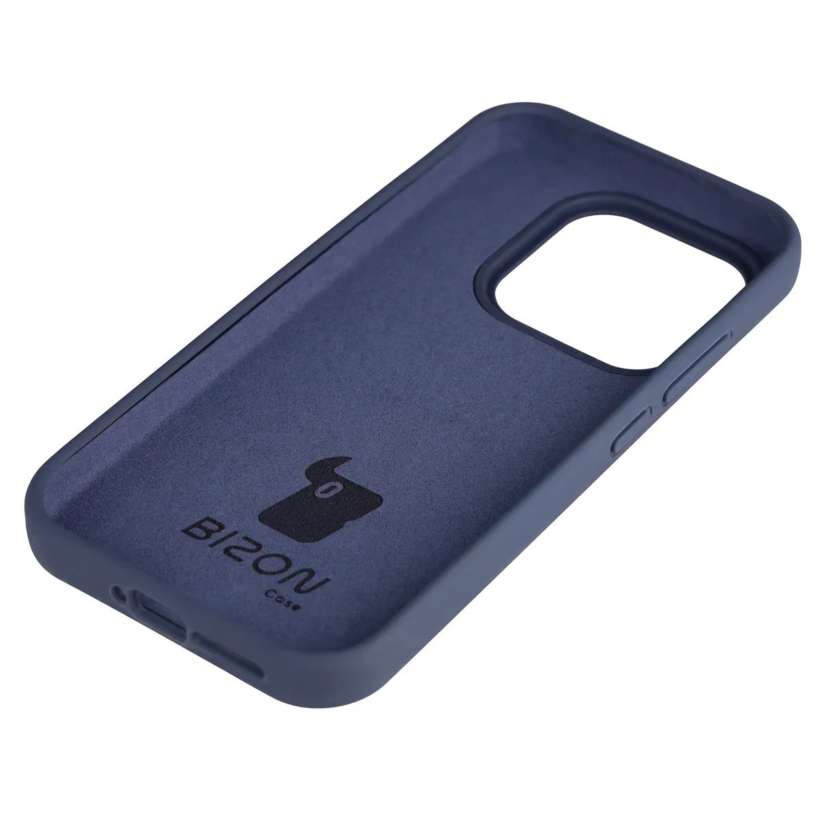 Silikon Handyhülle für Xiaomi 17, Bizon Soft Case, Dunkelblau