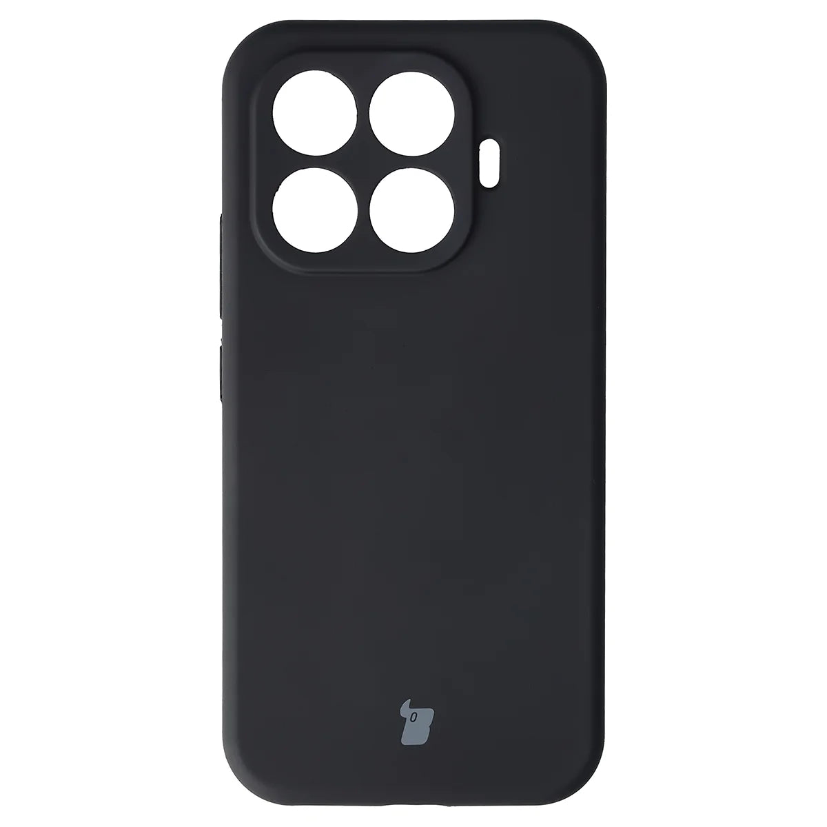 Silikon Handyhülle für Xiaomi 17T, Bizon Soft Case, Schwarz